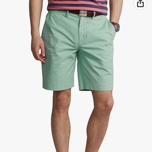 Quiet Storm mint  green Quick dry Flat front Preppy golf shorts size 36